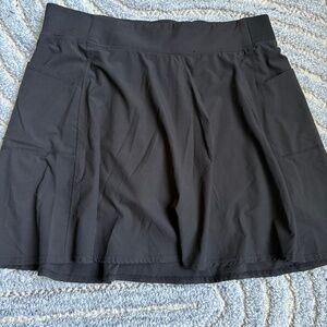 Women's Black Skort